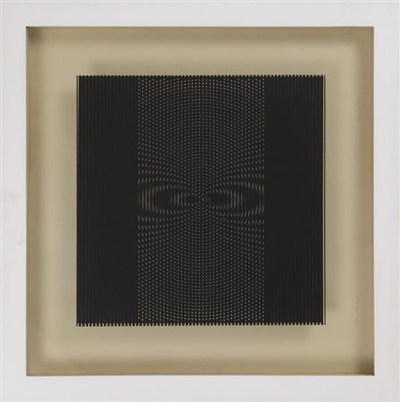 ALBERTO BIASI (1937)S-8, 1964Doppia serigrafia su cartoncino e pvccm...