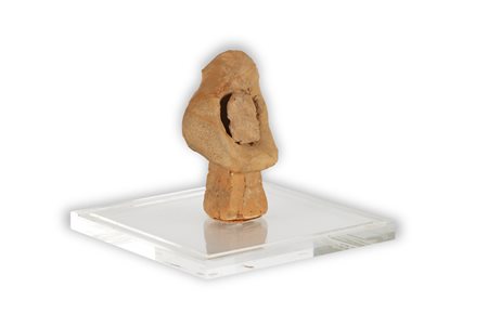 FAUSTO MELOTTI (1901-1986) Volto, 1950 Scultura in terracotta cm 8x6,5...