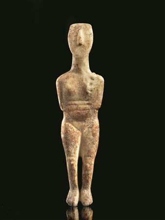 STATUETTA CICLADICA IN MARMO DATAZIONE: III millennio a. C., Early Cycladic,...