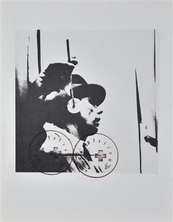 Beuys Joseph L'Udito riproduzione fotolitografica su cartoncino, cm 28x23,5...