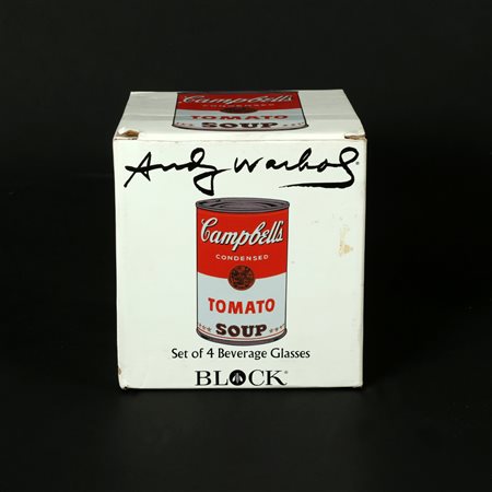 WARHOL ANDY (1928 - 1987) Lotto composto da n.8 bicchieri. Old fashioned....