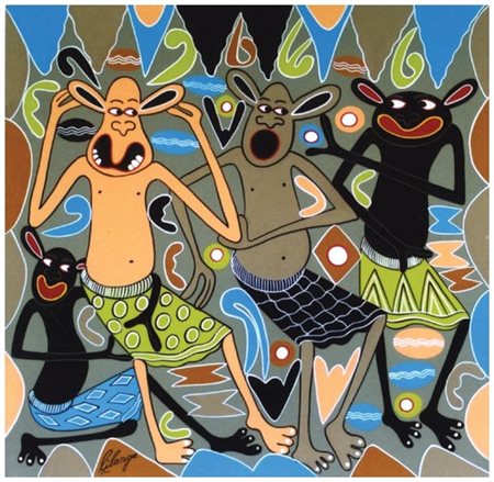 GEORGE LILANGA Kikwetu (Tanzania) 1934 – Dar es Salaam (Tanzania) 2005...