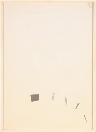 VERMI ARTURO (1928 - 1988) Senza titolo. 1972. Tecnica mista su carta. Cm...