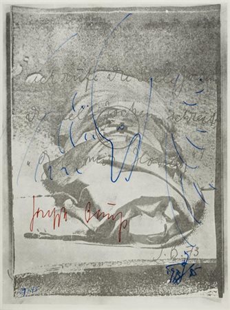 JOSEPH BEUYS (1921 - 1986) Joseph Beuys / Jonas: Hafner Karfreitagsktion 72...