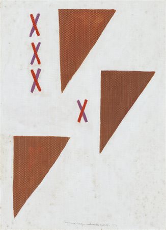 MARIA FERRERO GUSSAGO (1892-1982)Matematica superiore, 1971Tecnica mista,...