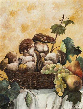 A. CORTINOVISFrutti d'autunno, 2000Olio su telacm 50x40Firma al...