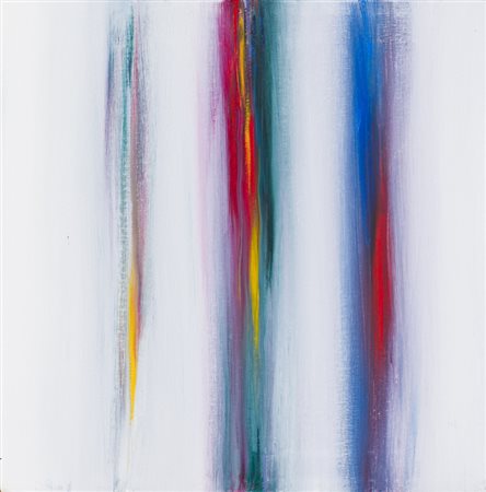 ENNIO FINZI (1931)Il verso del colore, 2012Acrilici su telacm 40x40x2Firma,...