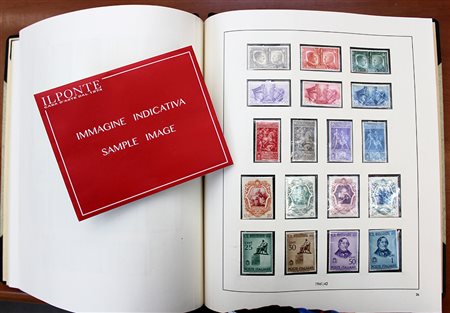 REGNO D'ITALIA, REPUBBLICA 1862/1968 Collezione non completa del periodo. In...