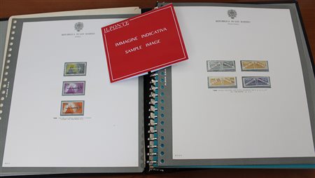 SAN MARINO 1961/2012 Collezione del periodo in 5 album GBE. Da esaminare MNH