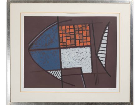 Alberto Magnelli (1888–1971) Senza titolo 55x69,5 cm Litografia