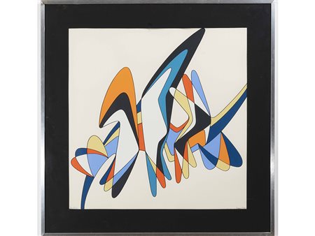 Giorgio Zennaro (1926–2005) Senza titolo 66x66 cm Litografia P.A.