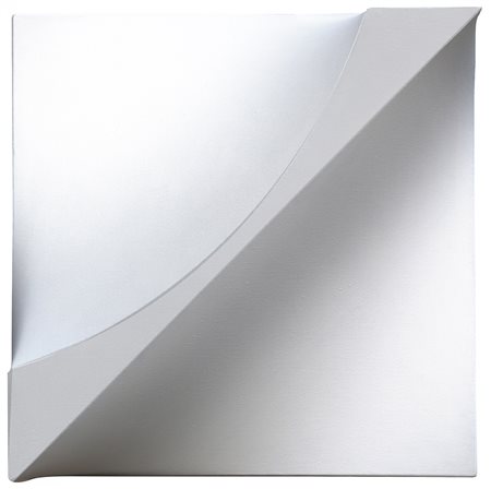 MICHAEL ANTONY MICHAELEDES 1927 - 2015 White raised canvas, 1969 Acrilico e...