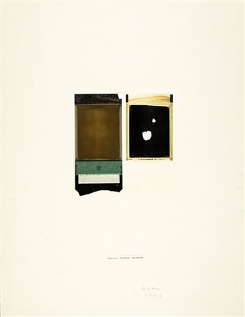 FRANCO VACCARI 1936 Processo, 1973 Tecnica mista e collage di polaroid su...