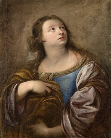 Carlo Francesco Nuvolone (Milano 1609 - Milano 1661)Figura femminileOlio su...