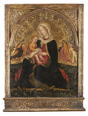 Bottega di Zanino di Pietro (attivo tra il 1389 e il 1437)Madonna dell'Umiltà...
