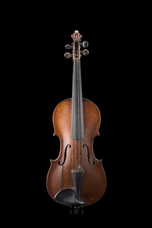 Violino sella scuola di Markneukirchen, 1930-40 ca.Fondo in un sol pezzo con...