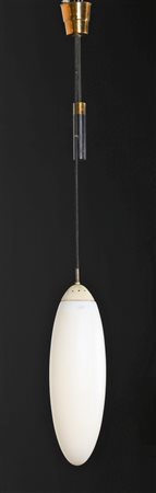 MANIFATTURA ITALIANA Lampada da soffitto saliscendi in ottone, metallo e...