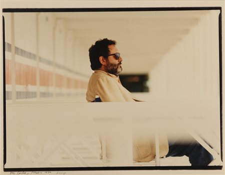 GHIRRI LUIGI (1943 - 1992) Carlo Bordini. 1990. Fotografia. Cm 30,00 x 24,00....