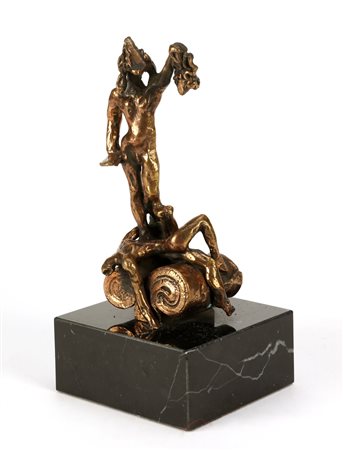 DALI' SALVADOR (1904 - 1989) Perseo - Omaggio a Benvenuto Cellini. Scultura...