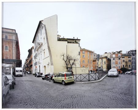GABRIELE BASILICO (1944-2013) Via Giulia, Roma 2007 (07A10-275)pure pigmented...
