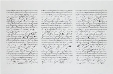 ALFREDO RAPETTI (1961)Parole profonde, 2005Acrilici su telacm 120x180Firma,...