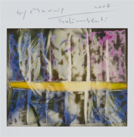 MAURIZIO GALIMBERTI (1956)Senza Titolo, 2008Polaroid10x10Firma e datazione al...