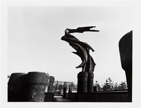 ENRICO CATTANEO (1933)Senza TitoloFotografia in bianco e nero applicata su...