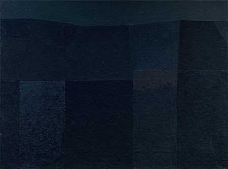 Alberto Burri Città di Castello (Pg) 1915 - Nizza 1995 Nero MI, 1988 Acrilico...