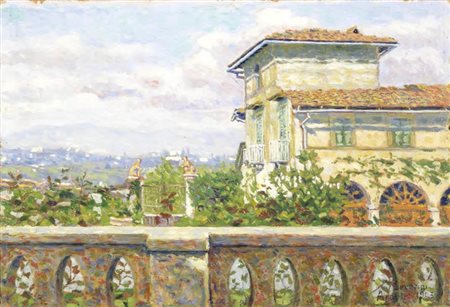 Gino Severini Cortona (Ar) 1883 - Parigi 1966 Villa Passerini presso Firenze...