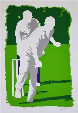 Daniele Fissore Cricket litografia su carta, cm 70x50 esemplare 63 su 125 sul...