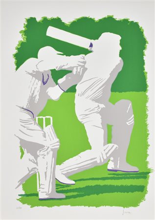 Daniele Fissore Cricket litografia su carta, cm 70x50 esemplare 62 su 125 sul...