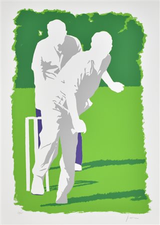 Daniele Fissore Cricket litografia su carta, cm 70x50 esemplare 67 su 125 sul...