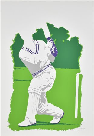 Daniele Fissore Cricket litografia su carta, cm 70x50 esemplare 18 su 125 sul...