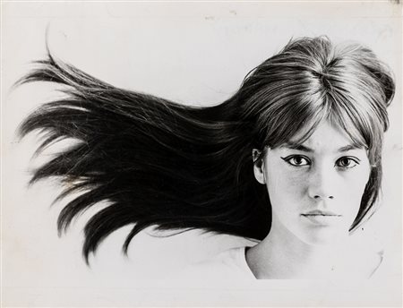 JEAN-MARIE PERIER (Neuilly-sur-Seine 1940) FRANCOISE HARDY, 1965 stampa alla...