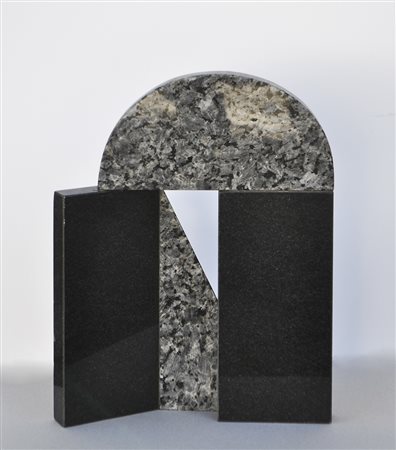 Giuseppe Uncini (Niedergörsdorf 1944) La porta del sole, 1983;Multiplo in...