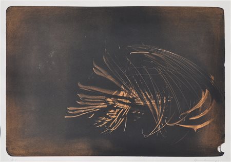 Hans Hartung Senza titolo;Litografia, 42,5 x 58,5 cm, in cornice Firma...