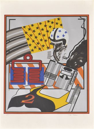 Peter Phillips Senza titolo, 1962-1972;Serigrafia a col., 70 x 50 cm Data e...