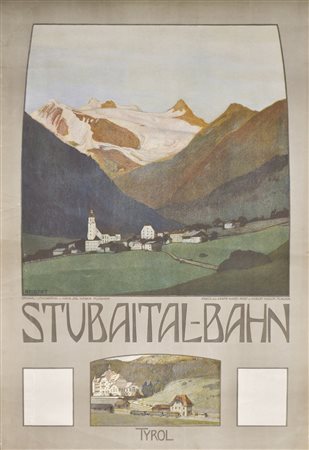 Hans Josef Weber-Tyrol (Schwaz 1874 – Meran/Merano 1957) Manifesto...