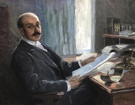 Leo Putz (Meran/Merano 1869 – 1940) Consigliere giudiziario Landesgerichtsrat...