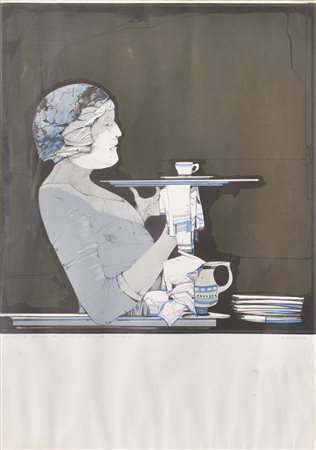 Karl Plattner (Mals/Malles 1919 – Mailand/Milano 1986) Tazza da caffè,...