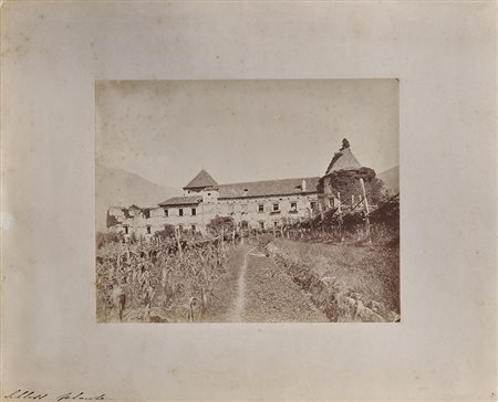 Anonym um 1890/Anonimo attorno al 1890 Castel Planta Merano; Fotografia, 20 x...