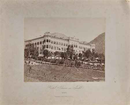 Baldi & Würthle Salzburg/Salisburgo Hotel Bauer a Ischl, 1890 ca.;Fotografia,...