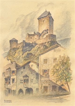 Robert Zinner (Wien/Vienna 1904 – München 1988) Castel San Zeno...