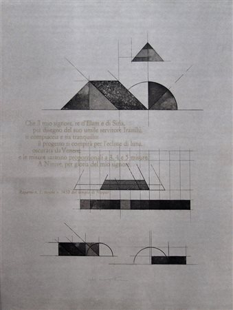 Walter Valentini 1928, Pergola (Pu) - [Italia] senza titolo serigrafia 64x48...