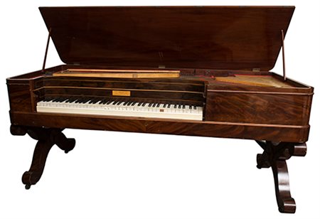 Wetzels, Parigi, 1840 ca. Square piano Legno impiallacciato, mogano, avorio o...