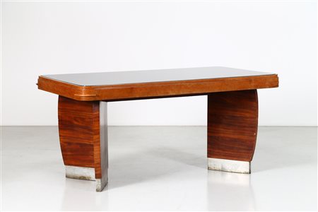 BORSANI OSVALDO (1911 - 1985) Tavolo. -. Cm 170,00 x 83,00 x 93,00. Legno di...