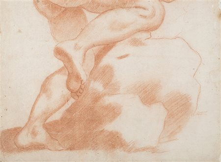 Artista del secolo XVIII "Noli me tangere" penna e pennello con inchiostro...