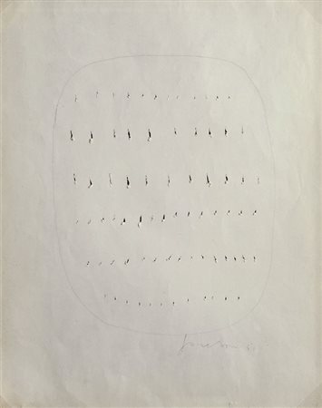 Lucio Fontana (Rosario di Santa Fè, 1899 - Comabbio, 1968) Concetto Spaziale,...