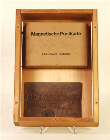 Joseph Beuys (Krefeld, 1922 - Dusseldorf, 1986) Magnetischer Abfall, 1975...