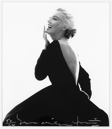 Bert Stern (Brooklyn 1929 - New York 2013)Marilyn Monroe in black dress from...